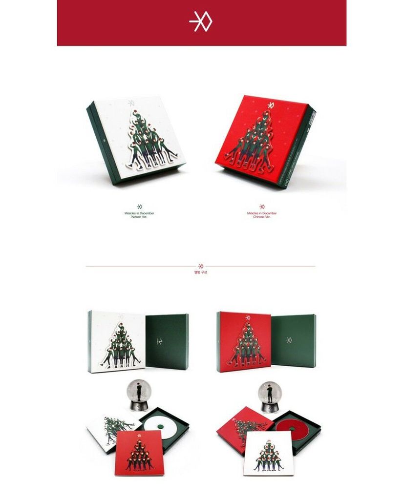 Thiết kế của album “Miracles in December”