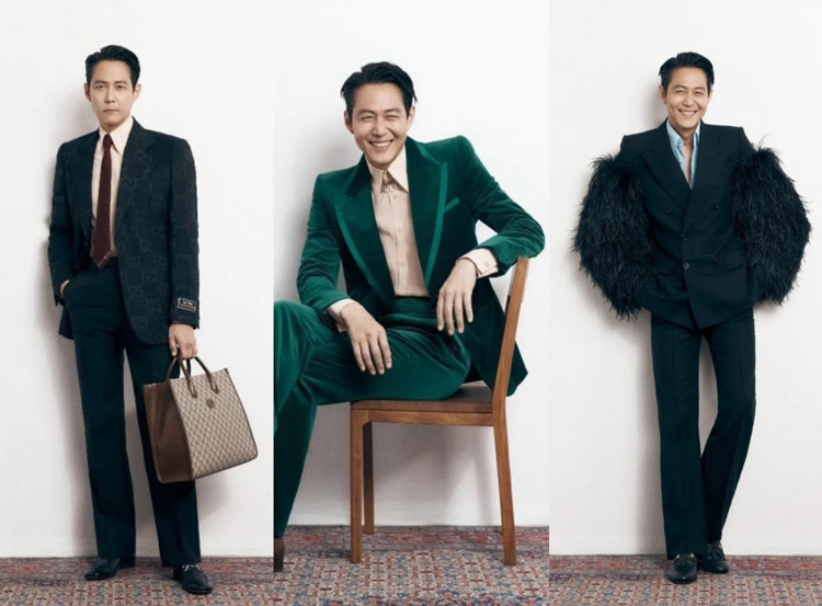   Bộ ảnh chính thức đầu tiên của Lee Jung Jae trong vai trò đại sứ Gucci.