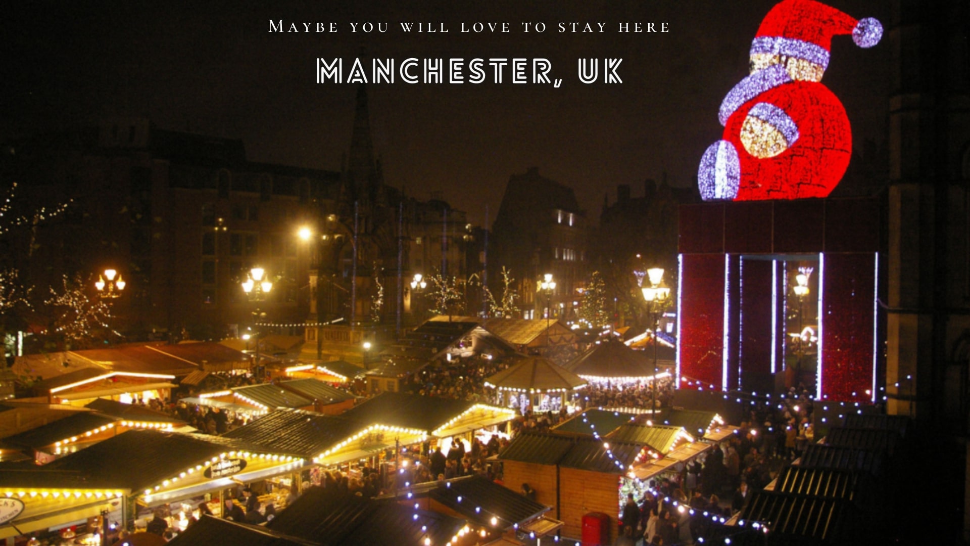 Bắt đầu từ năm 1999, chợ Giáng Sinh ĐẦU TIÊN ở Anh đã trở nên ngày một hoành tráng và linh đình ...